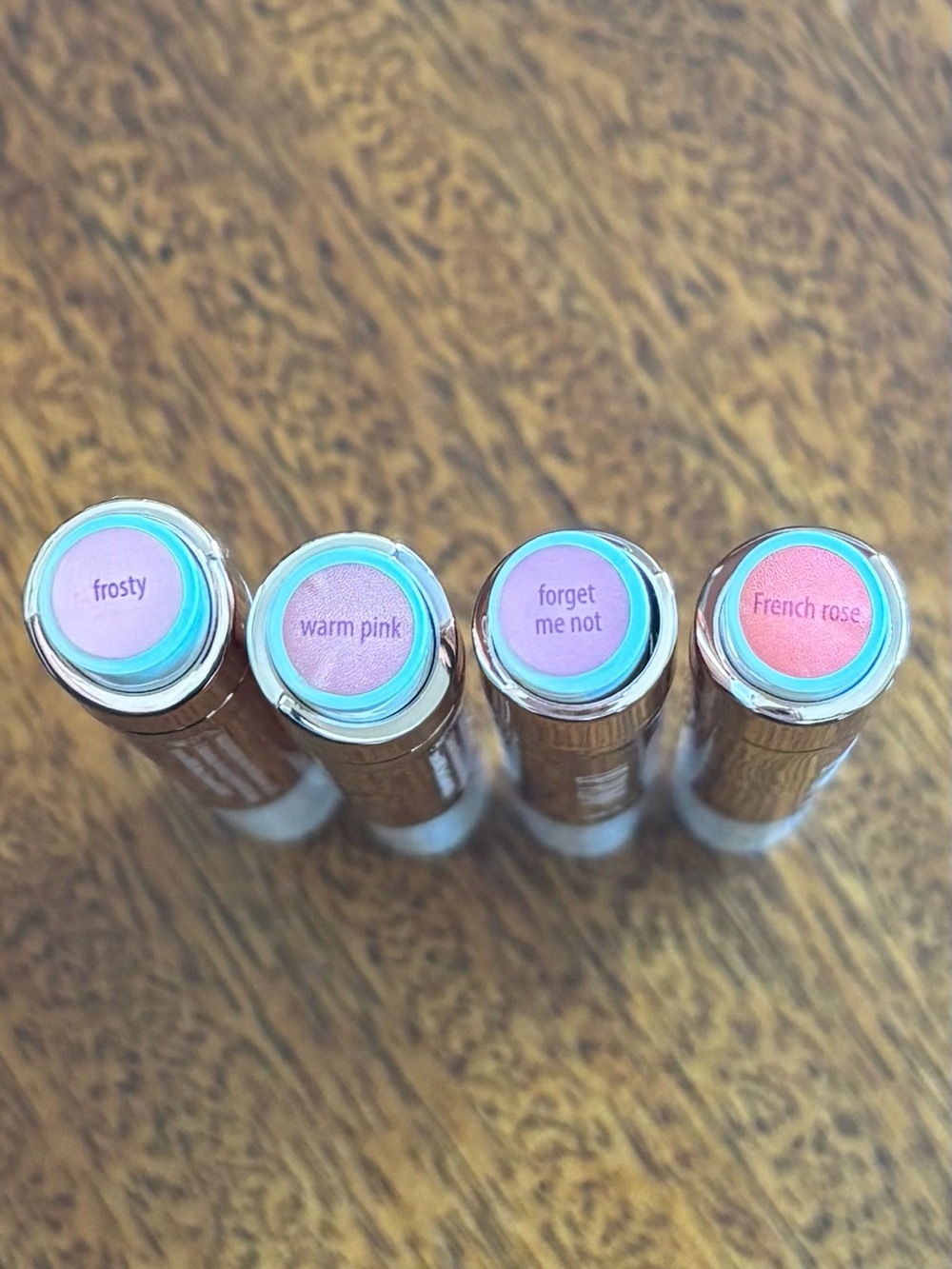 Set of Four Tarte Maracuja Juicy - Frosty, Warm Pink, Forget Me Not, French Rose